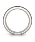 ფოტო #3 პროდუქტის Stainless Steel Polished with Wood Inlay Arrow 8mm Band Ring