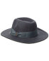 Who Ced Ribbon Band Wool Felt Fedora Men's M - фото #2