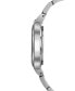 ფოტო #2 პროდუქტის Women's Rubaiyat Diamond-Accent Stainless Steel Bracelet Watch 35mm