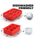 Square Ice Cube Mold and Ice Ball Mold 2-Pc.