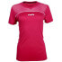 Фото #1 товара Футболка Diadora Core Tennis с коротким рукавом для женщин в розовом цвете, стиль Casual