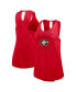 ფოტო #1 პროდუქტის Women's Red Georgia Bulldogs Primetime Open Back Tank Top