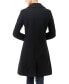 ფოტო #2 პროდუქტის Women's Heather Wool Walking Coat