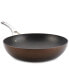Фото #1 товара Nouvelle Copper Luxe Sable Hard-Anodized Non-Stick Stir Fry Pan