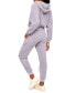 ფოტო #3 პროდუქტის Dorothea Women's Sherpa Sweatshirt & Pant Loungewear Set