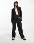 Noisy May tailored blazer co-ord in black