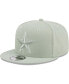 Фото #2 товара Men's Green Dallas Cowboys Color Pack 9FIFTY Snapback Hat