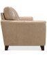 Фото #5 товара Brayna 88" Classic Leather Sofa, Created for Macy's