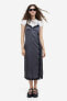 Фото #2 товара Lace-trimmed Satin Slip Dress