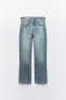 Trf cropped flare high-waist jeans