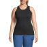 Plus Size Rib Crew Neck Tank Top