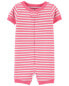 Фото #5 товара Baby 1-Piece Striped 100% Snug Fit Cotton Romper Pajamas 24M