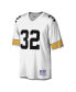 Men's Franco Harris White Pittsburgh Steelers Legacy Replica Jersey