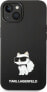 Karl Lagerfeld Etui Karl Lagerfeld KLHMP14MSNCHBCKApple iPhone 14 Plus hardcase czarny/black Silicone Choupette MagSafe