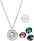 4in1 steel necklace with interchangeable crystals