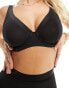 Фото #8 товара ASOS DESIGN Fuller Bust bonded mesh high apex underwired bra in black