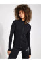 Фото #1 товара Утепляющий Куртка для Йоги Nike Dri-FIT Lüks Kadın Fit Ceket DQ6001-010
