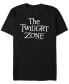 Фото #1 товара Twilight Zone CBS Men's Distressed Logo Short Sleeve T-Shirt