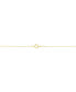ფოტო #3 პროდუქტის Onyx & Diamond Accent 18" Pendant Necklace in 14k Gold