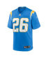 Men's Asante Samuel Jr. Powder Blue Los Angeles Chargers Game Player Jersey