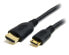 Фото #2 товара Кабель HDMI Startech.com 50 см Mini HDMI to HDMI с Ethernet - 4K 30 Гц - это адаптер Mini HDMI to HDMI - для устройств Mini HDMI Type-C к монитору/дисплею HDMI - прочный видео-конвертерный шнур - 0.5 м - HDMI тип А (стандартный) - HDMI тип C (мини) - 3D - канал возврата аудиосигнала.