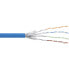 Фото #2 товара InLine Patch Cable S/FTP PiMF Cat.6 blue AWG27 PVC CU 100m
