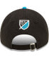 Фото #3 товара Men's Black, Blue Charlotte FC Team 9TWENTY Adjustable Hat