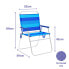 Фото #2 товара Складной стул Marbueno Синий 52 x 80 x 56 cm