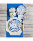 Фото #2 товара Melamine Sardinia 10.5" Dinner Plate Set/4