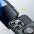 Фото #3 товара Автомобильный держатель joyroom iPhone 14 Pro пантцерный с подставкой и держателем кольцо черный