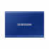 External Hard Drive Samsung Portable SSD T7 Blue 500 GB SSD