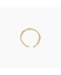 ფოტო #2 პროდუქტის Twisted Bar Ring Gold