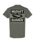 ფოტო #3 პროდუქტის Men's Heather Green NASCAR Night Runnin' T-shirt