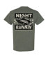 Фото #3 товара Men's Heather Green NASCAR Night Runnin' T-shirt