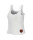 Women's Cream Chicago Bears Plus Size Cozy Scoop Neck Tank Top and Pants Set