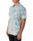 Фото #3 товара Men's TRVLR Short Sleeve Printed Button-Front Performance Shirt