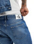 Фото #4 товара Calvin Klein Jeans 90s straight jeans in light wash