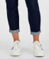 Фото #4 товара Women's Mid-Rise Tapered Slim Jeans