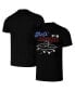 Фото #1 товара Men's and Women's Black Atlanta Dream Hoops T-Shirt