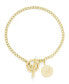 ფოტო #2 პროდუქტის Stella Imitation Pearl Initial Toggle Bracelet