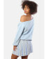 ფოტო #2 პროდუქტის Women's Bellemere Off-Shoulder Sweater