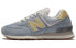 New Balance NB 574 舒适 耐磨 低帮 跑步鞋 女款 蓝黄 / Кроссовки New Balance NB 574 WL574RCC