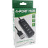 Фото #3 товара InLine USB 2.0 4-Port Hub - Type-A male to 4x Type-A female - black - 30cm - slim