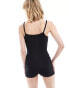 Фото #3 товара COLLUSION jersey cami unitard in black