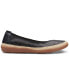 ფოტო #2 პროდუქტის Women's Elaina Rae Textured Jute-Trim Flats