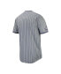 Фото #2 товара Men's Gray TCU Horned Frogs Pinstripe Replica Baseball Jersey