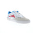 Фото #2 товара Lakai Cambridge MS1230252A00 Mens White Suede Skate Inspired Sneakers Shoes 10