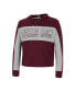 Big Girls Maroon Texas A&M Aggies Galooks Hoodie Lace-Up Long Sleeve T-shirt