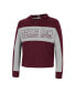 ფოტო #2 პროდუქტის Big Girls Maroon Texas A&M Aggies Galooks Hoodie Lace-Up Long Sleeve T-shirt