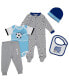 Фото #1 товара Костюм для малышей Gertex Футболka, комбез и штанишки, футболка, штанишки, носочки.